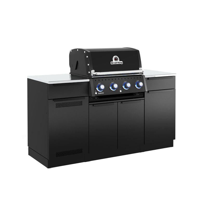Broil King Baron™ 420 Shadow Built-In Gas Grill Head