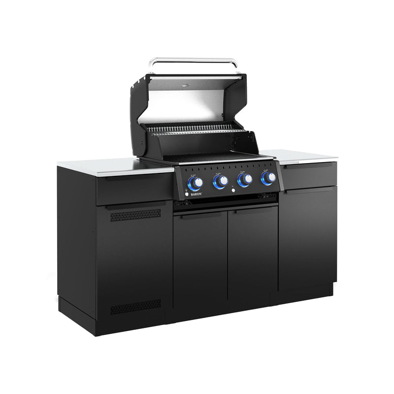 Broil King Baron™ 420 Shadow Built-In Gas Grill Head