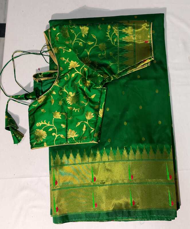 J149: Ready To Ship Beautiful Saree With Stitched Blouse J149: Ready To Ship Beautiful Saree With Stitched Blouse