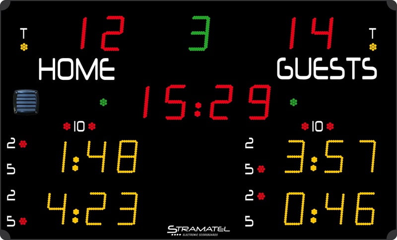 Stramatel "452 GE 9000" Ice Hockey Scoreboard