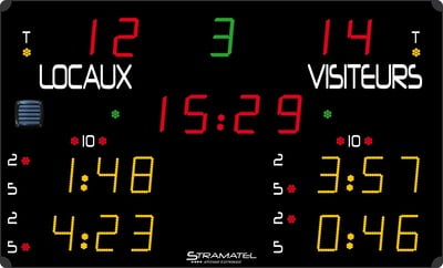 Stramatel "452 GE 9000" Ice Hockey Scoreboard
