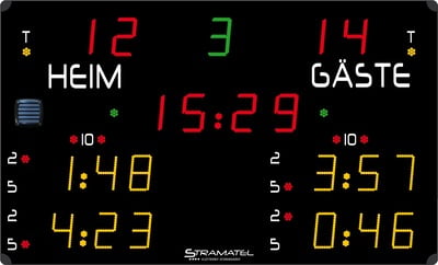 Stramatel "452 GE 9000" Ice Hockey Scoreboard