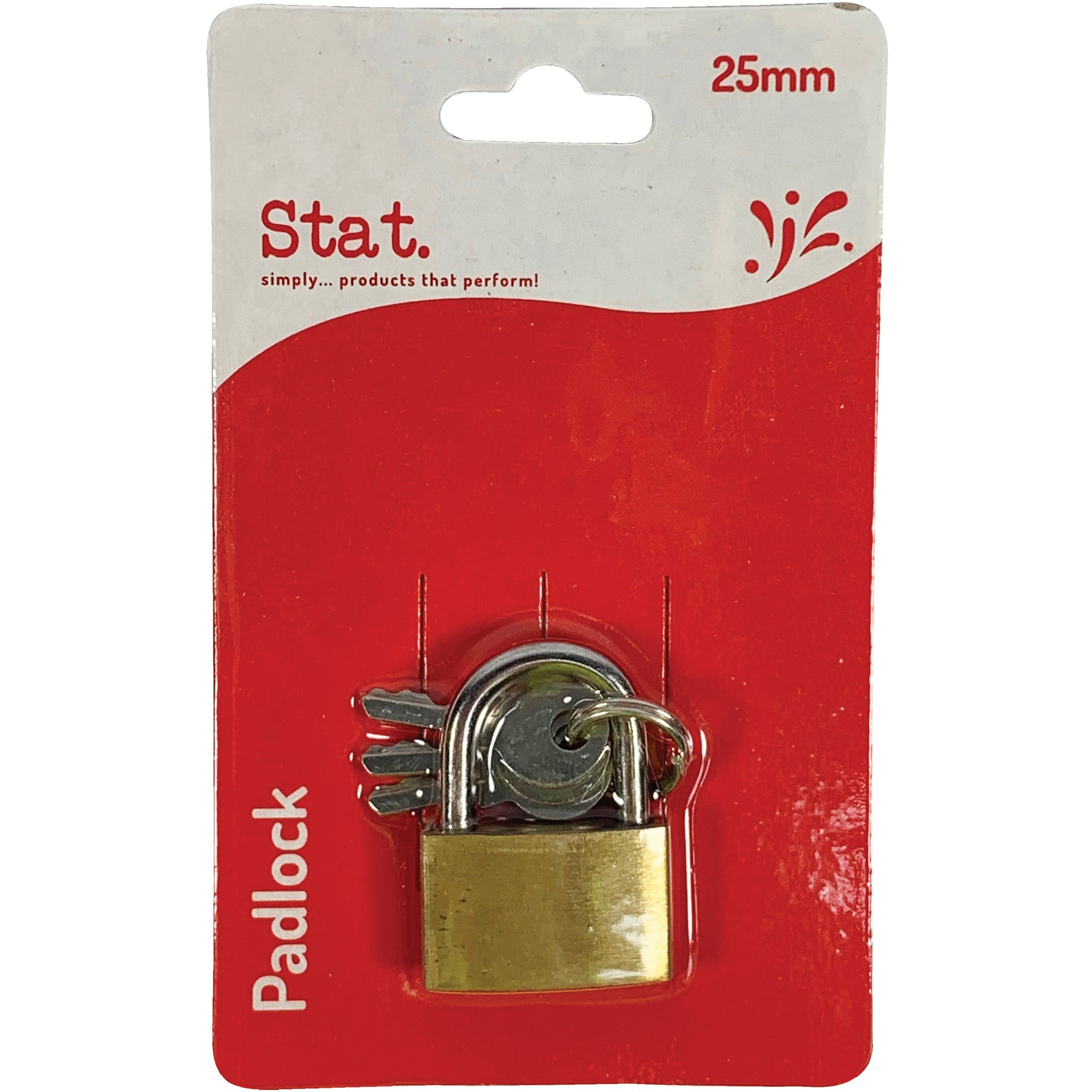 Stat Brass Padlock 25mm
