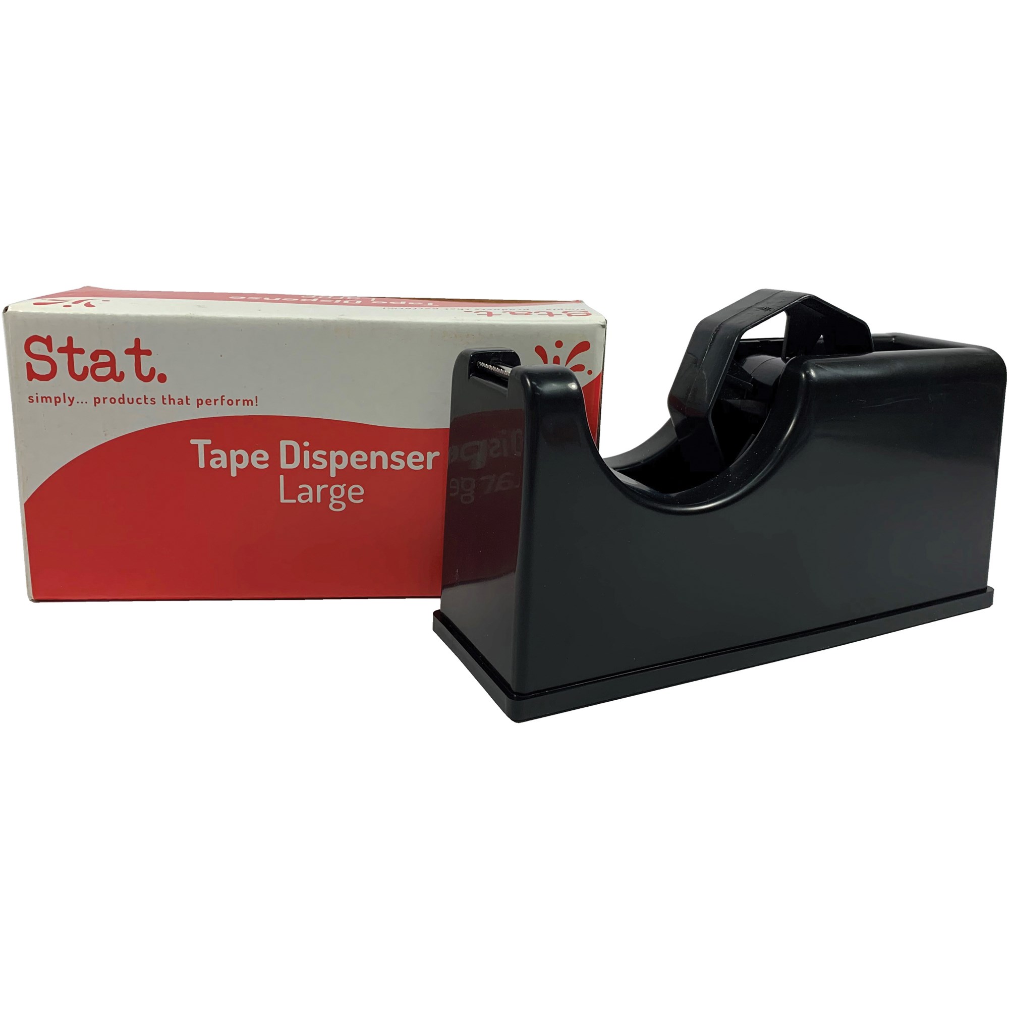 Stat Large Tape Dispenser Black