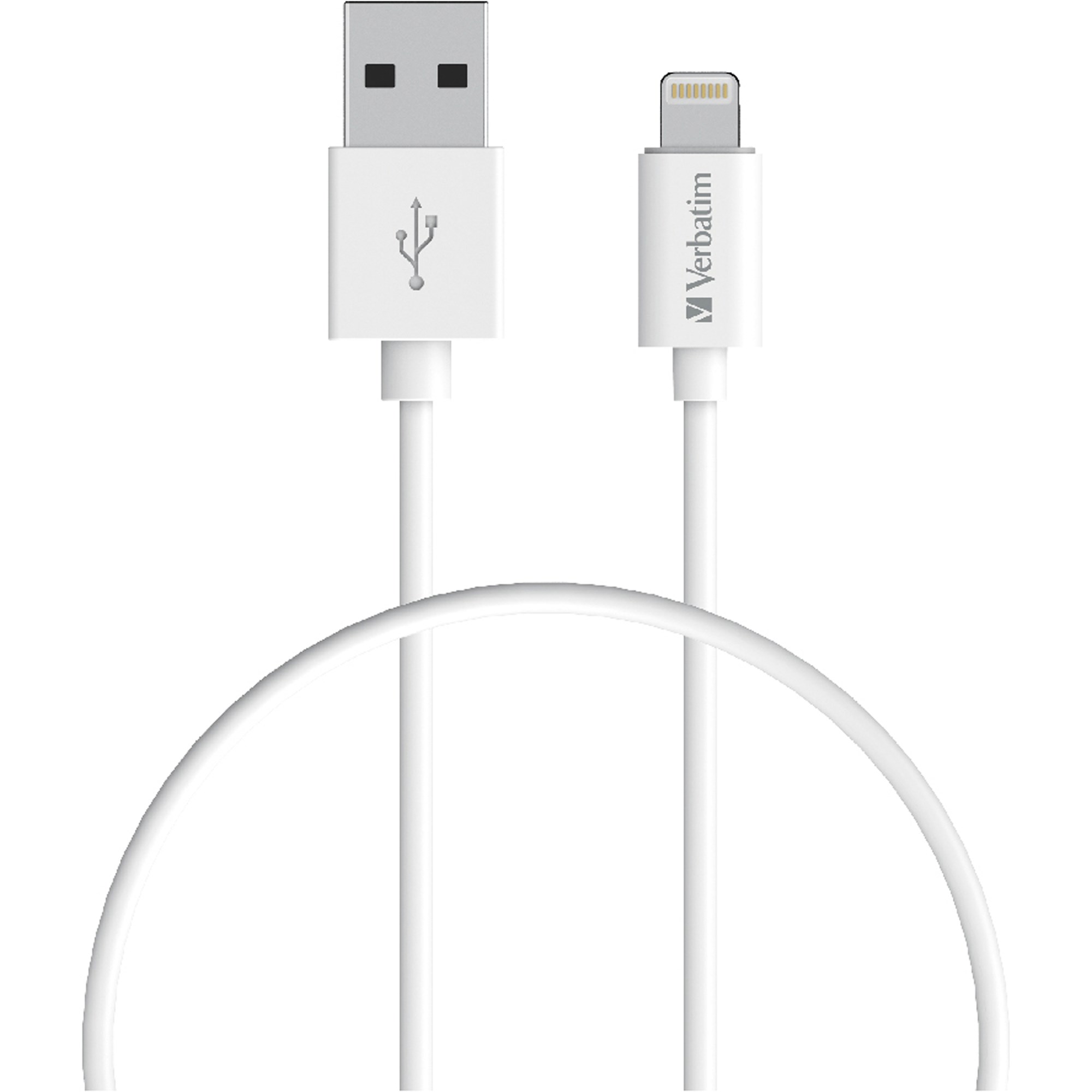 Verbatim Charge & Sync Lightning Cable 50cm White