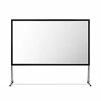 Valerion Outdoor Camping Portable Folding Matte White Screen 180