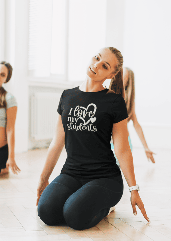 I Love My Students Teacher Tee