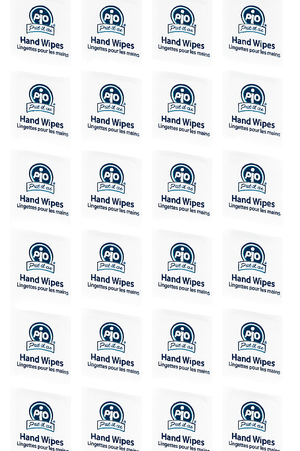 Lingettes de nettoyage des mains et de la peau - Paquet de 24 unités Lingettes de nettoyage des mains et de la peau - Paquet de 24 unités