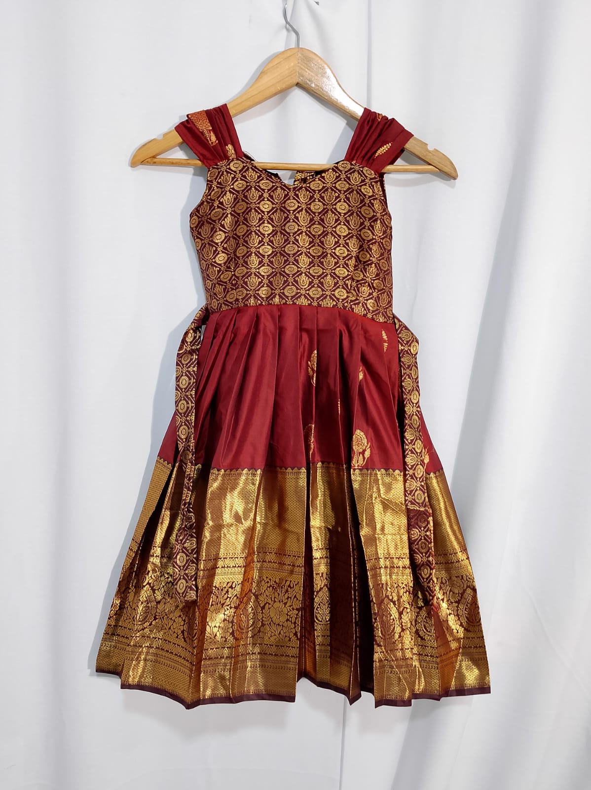 K81: Ready To Ship Beautiful Kids Frock