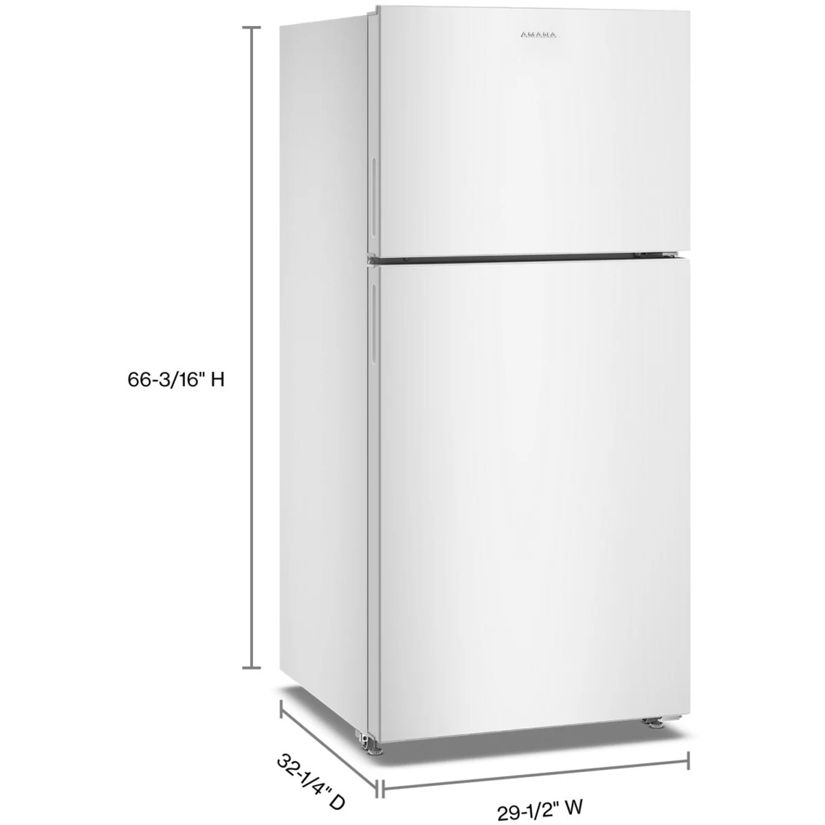 AMANA® ARTX2019SW 19 Cu. Ft. Top-Freezer Refrigerator AMANA® ARTX2019SW 19 Cu. Ft. Top-Freezer Refrigerator