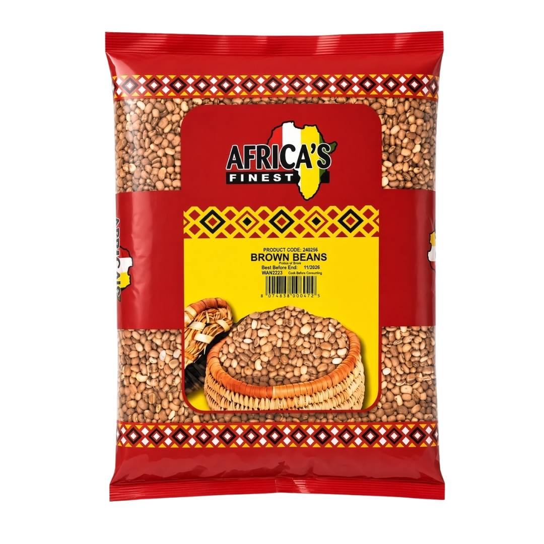 24165   Africa Finest Brown Beans 4kg