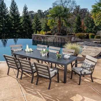 Sunvilla comedor para exterior de 9 piezas Sunvilla comedor para exterior de 9 piezas