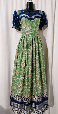 K0155: Ready To Ship Beautiful Kalamkari  Long Frock