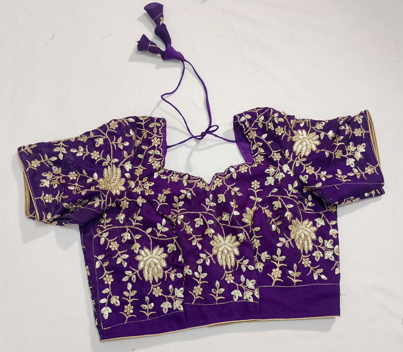 N204: Ready To Ship Beautiful Tissue Silk Saree With Stitched Blouse