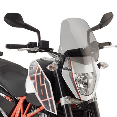 KAPPA SCREEN UNIVERSAL SMOKED 245A - DUKE 690 / MT-03 600 (06-16)