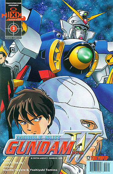 Comic - Mobile Suit Gundam Wing #3 (Tokyopop)