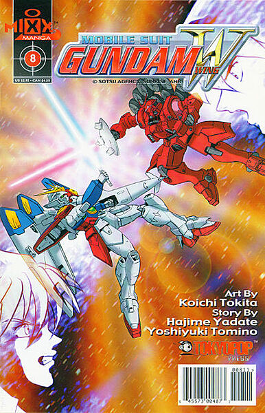 COMIC - Mobile Suit Gundam Wing #8 (Tokyopop)
