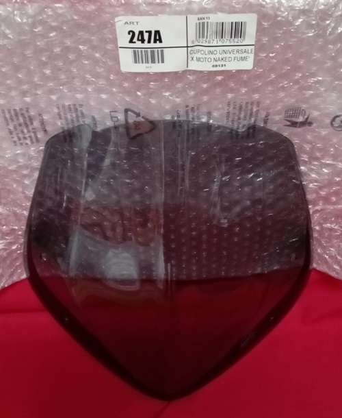 KAPPA SCREEN UNIVERSAL SMOKED 247A - DUKE 125-200-390 / GSR 600 / BN302 / CB 1000 R (06-16)