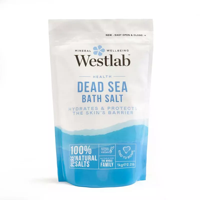 Westlab 100% Pure Soothing Dead Sea Salt 1Kg