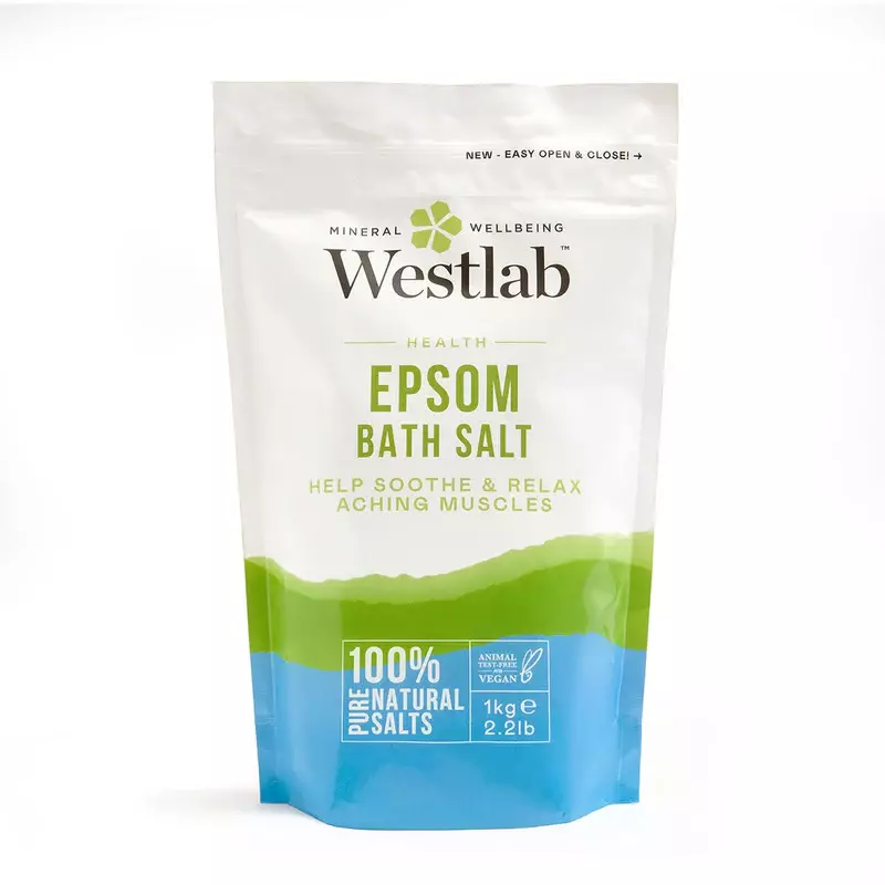 Westlab 100% Pure Reviving Epsom Salt 1 Kg