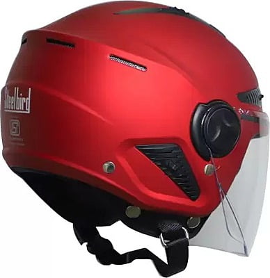 STEELBIRD SBH-24 VOX GLOSSY CH.RED C/V (L)