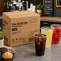 24oz Clear Cups HYP PET 98mm 12/50