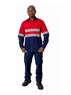 Hi-Viz Vented Workshirt