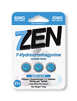 Bliss Blend 20 MG 3 Count Blister Display