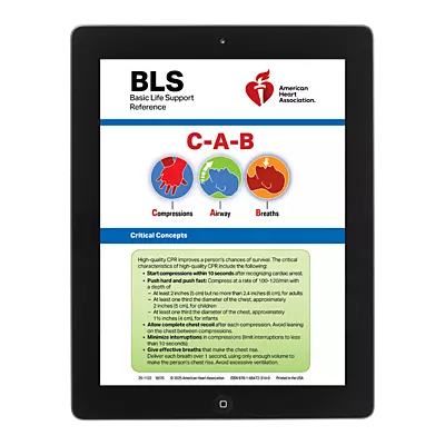 BLS Digital Reference Card