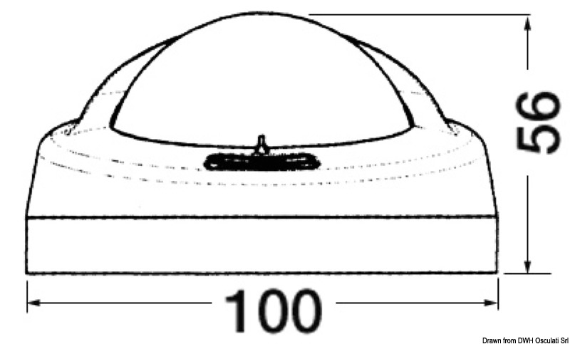 RIVIERA Aries compass black/white/black