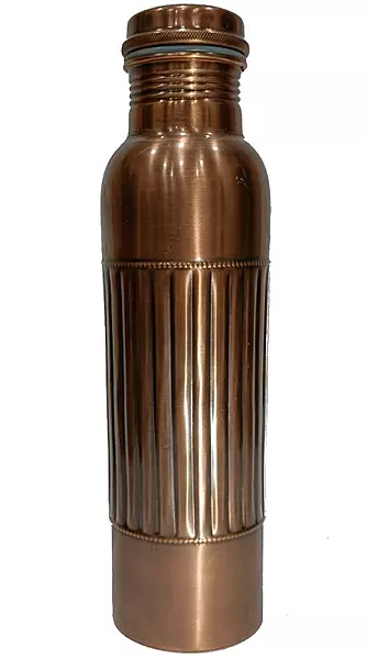 Jointless screw capped copper bottle 950ML 25
