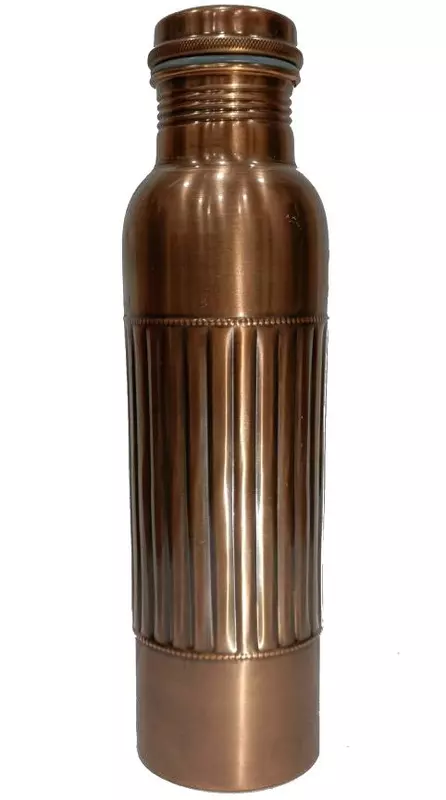Jointless screw capped copper bottle 950ML 25