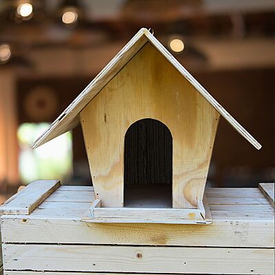 Wooden Bird House