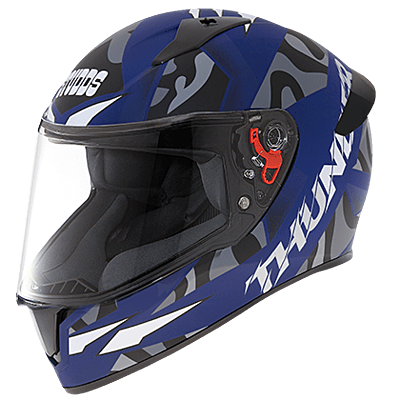 STUDDS THUNDER D7 MATT BLUE N4 GREY M/V (L)