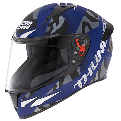 STUDDS THUNDER D7 MATT BLUE N4 GREY M/V (L)