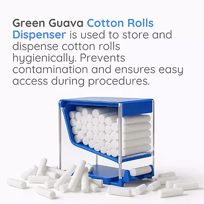 Cotton Roll Dispenser-Press Type