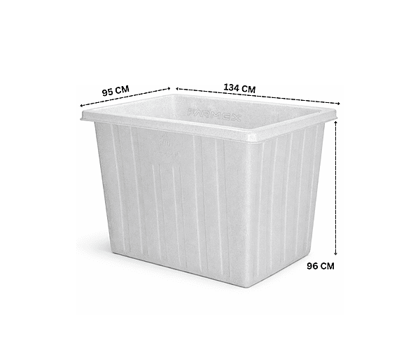 Farmex Trough 800L Solid Box