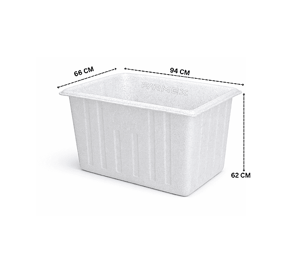 Farmex Trough 300L Solid Box