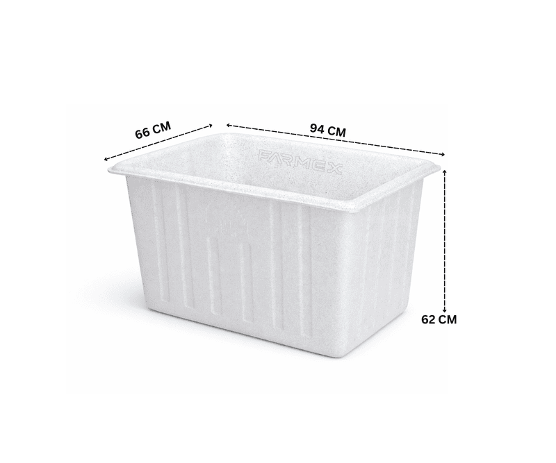 Farmex Trough 300L Solid Box