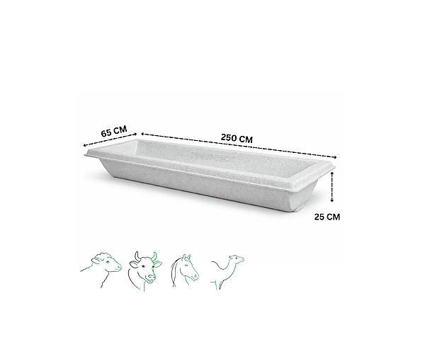 Farmex Trough 200L Linear