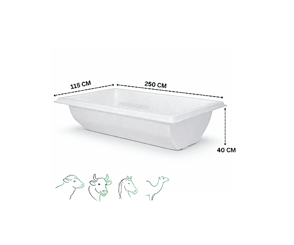 Farmex Trough 750L Vline