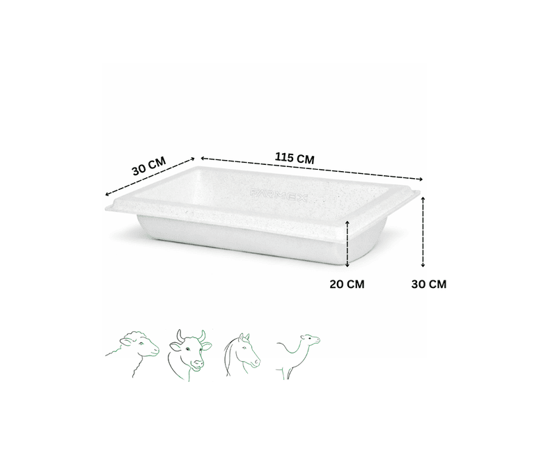 Farmex Trough 80L Slope Line