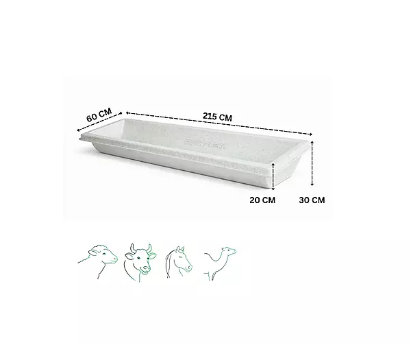 Farmex Trough 150L Slope Line