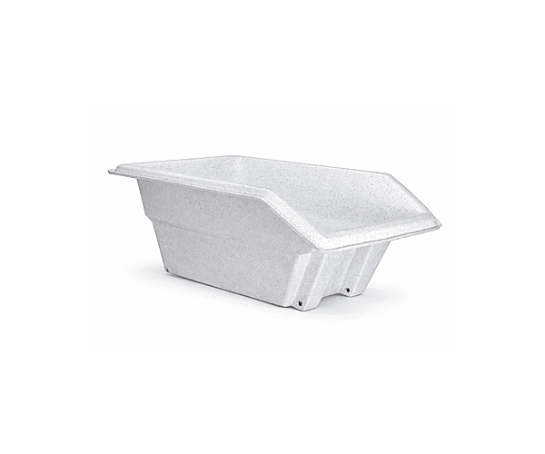 Wheelbarrow Spare Trough for WB300 - White