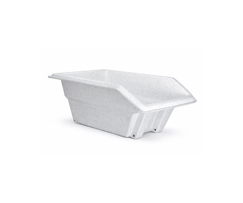 Wheelbarrow Spare Trough for WB600 - White