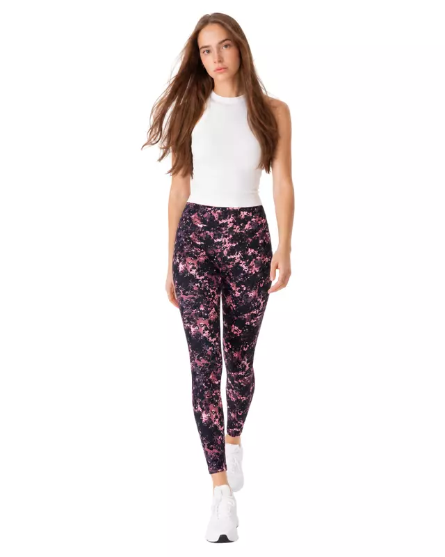High-Waisted Printed Leggings