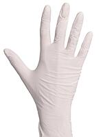 Latex Gloves, White, GP Powder Free 4 Mil, 10 BX/Case - 1,000/Case