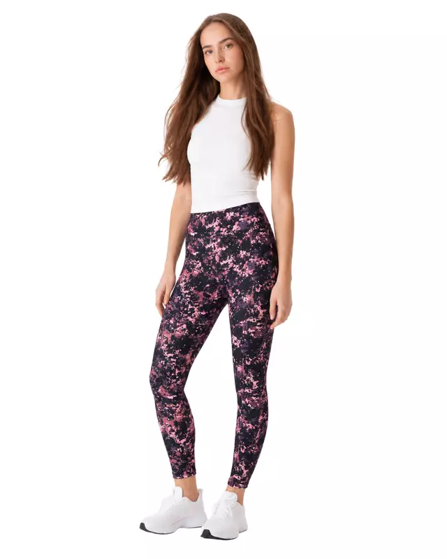 High-Waisted Printed Leggings