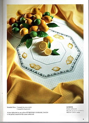 Zweigart - Oktav 80x80 cm con Aida per Punto Croce