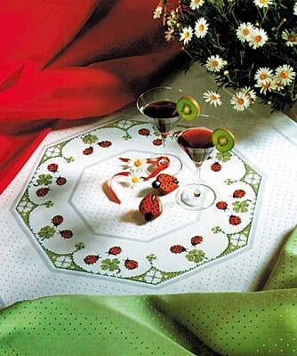 Zweigart - Oktav 80x80 cm con Aida per Punto Croce